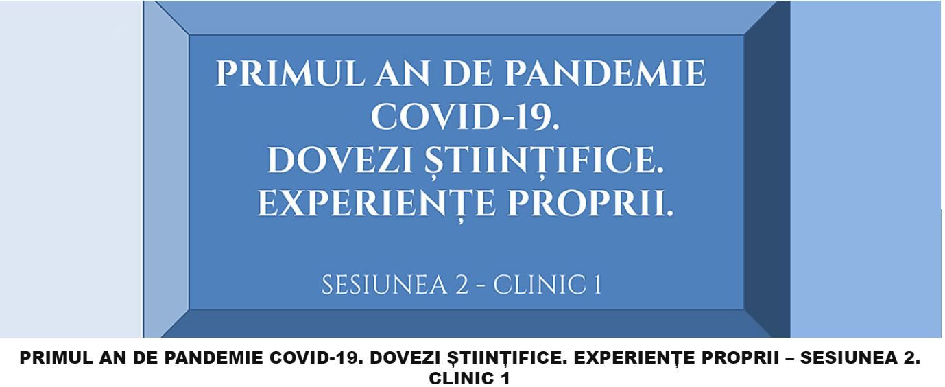 Conferințele Academiei de Științe Medicale: Primul an de pandemie COVID-19