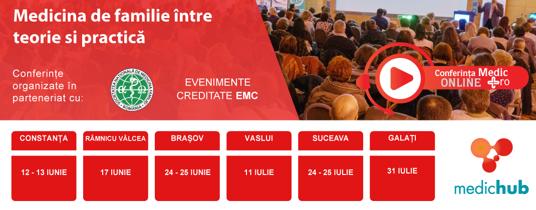 Conferinţele Medic.ro, în online – Calendarul complet și înscriere