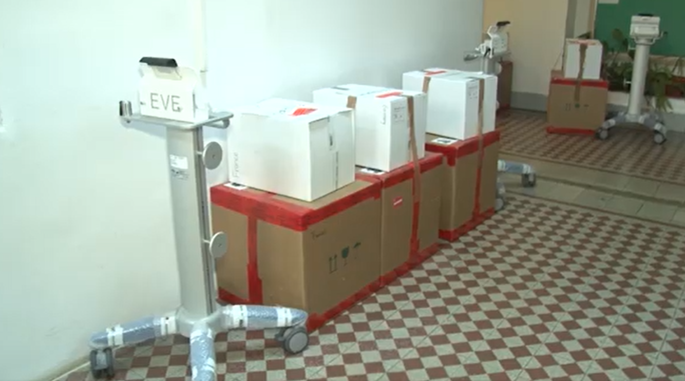 Spitalul „Victor Babeș” Timișoara a primit cinci aparate de ventilație mecanică