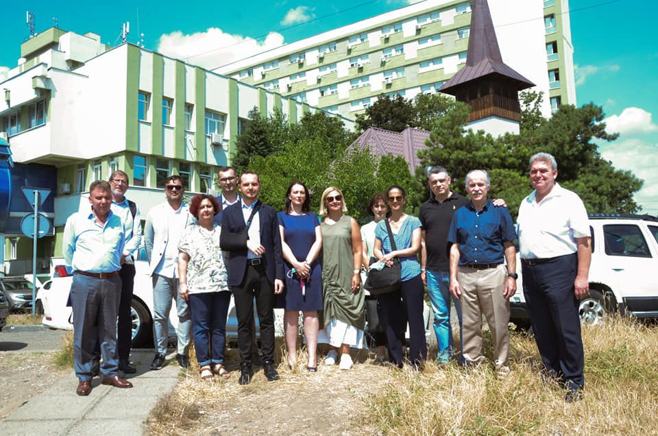 Reprezentanții Băncii Mondiale, în vizită la Spitalul „Pius Brînzeu” din Timișoara