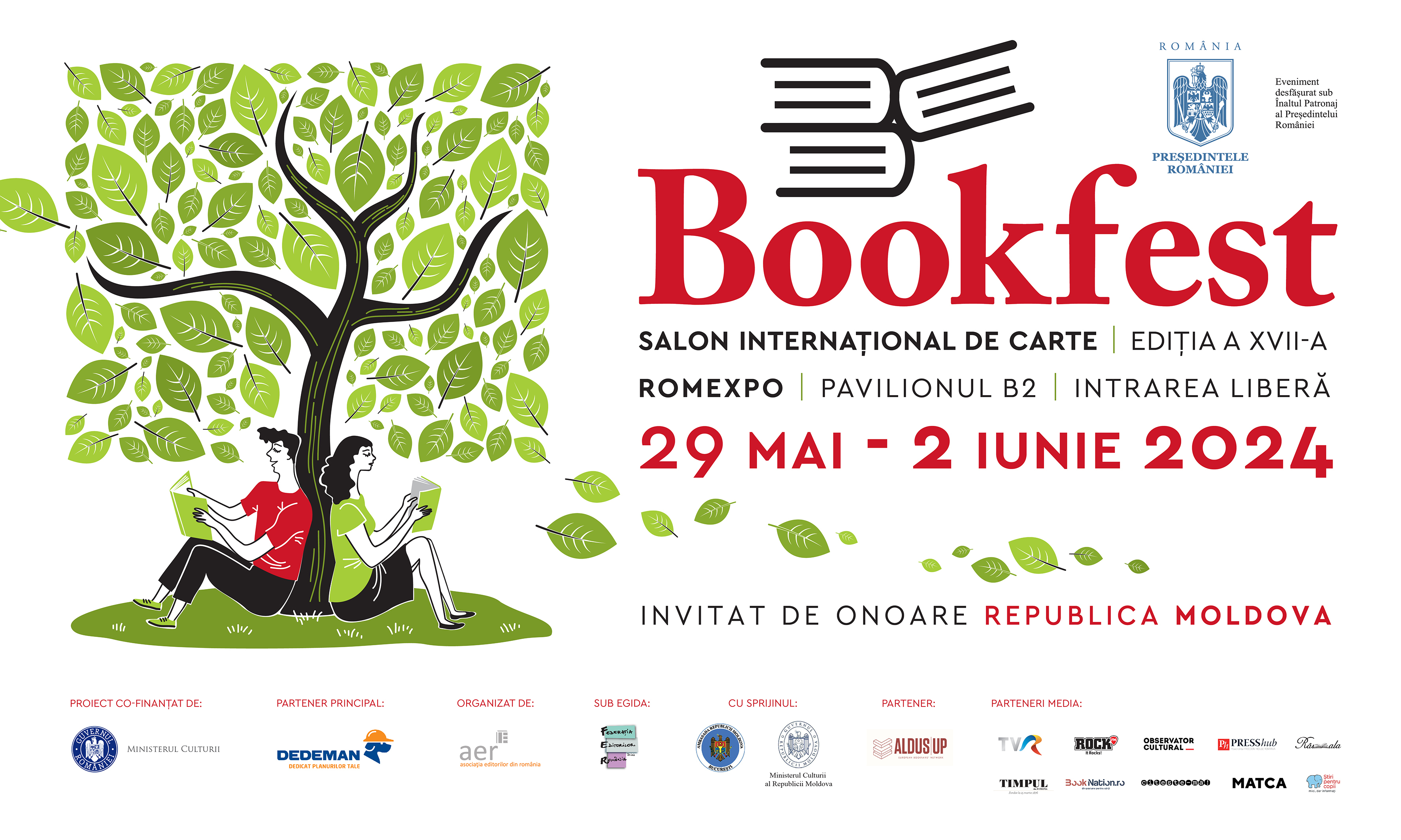 Salonul Internațional de Carte Bookfest își deschide porțile pe 29 mai