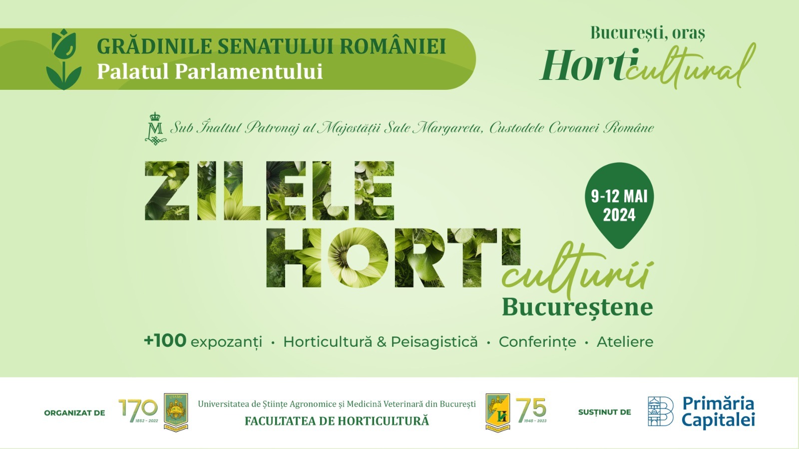 Zilele Horticulturii Bucureștene, în Grădinile Senatului României