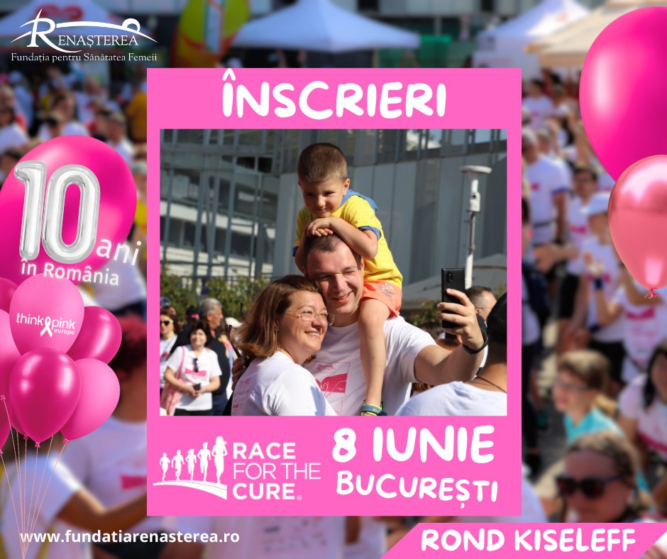 „Race for the Cure Romania” are loc pe 8 iunie, la București 