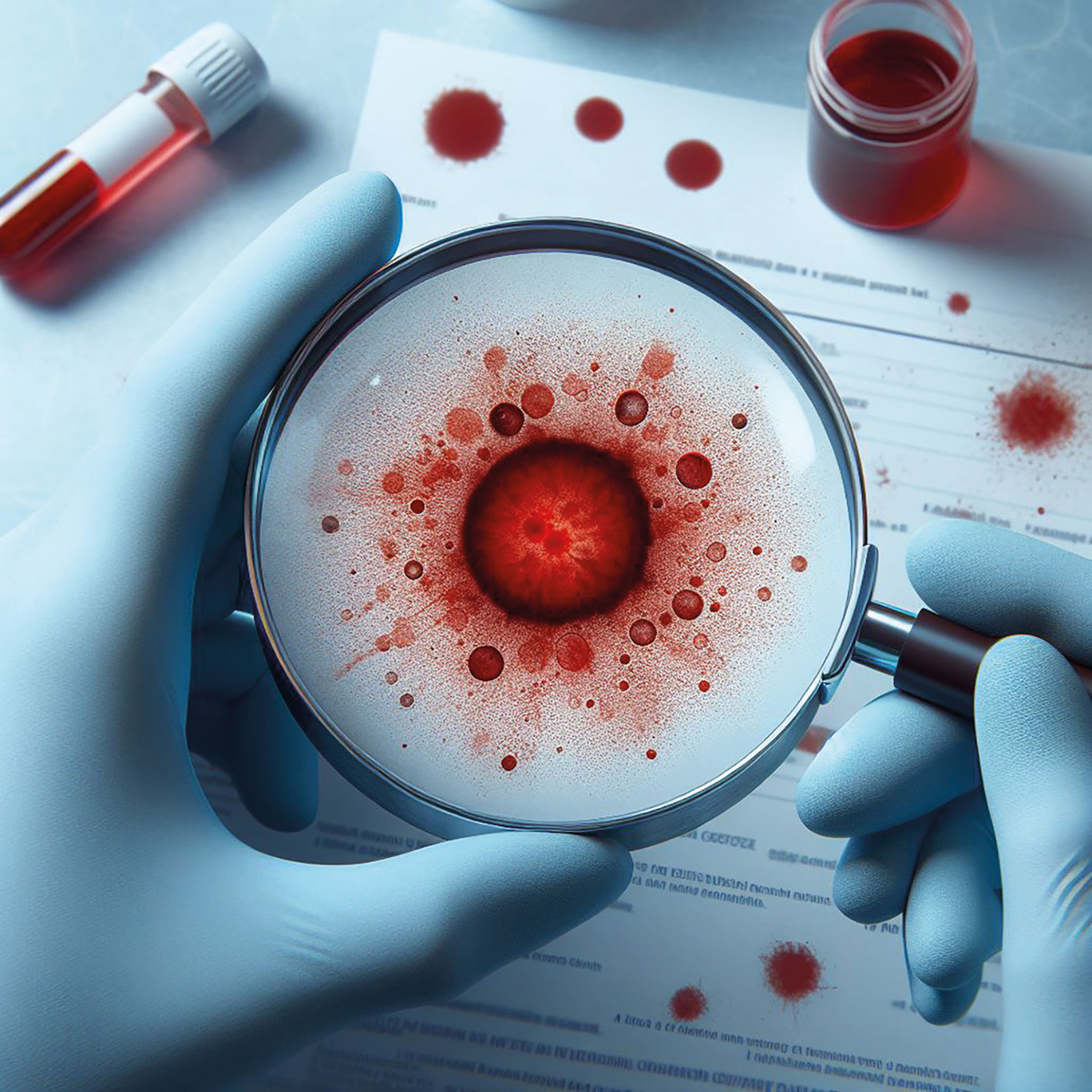 Detectarea cancerului în sânge uscat