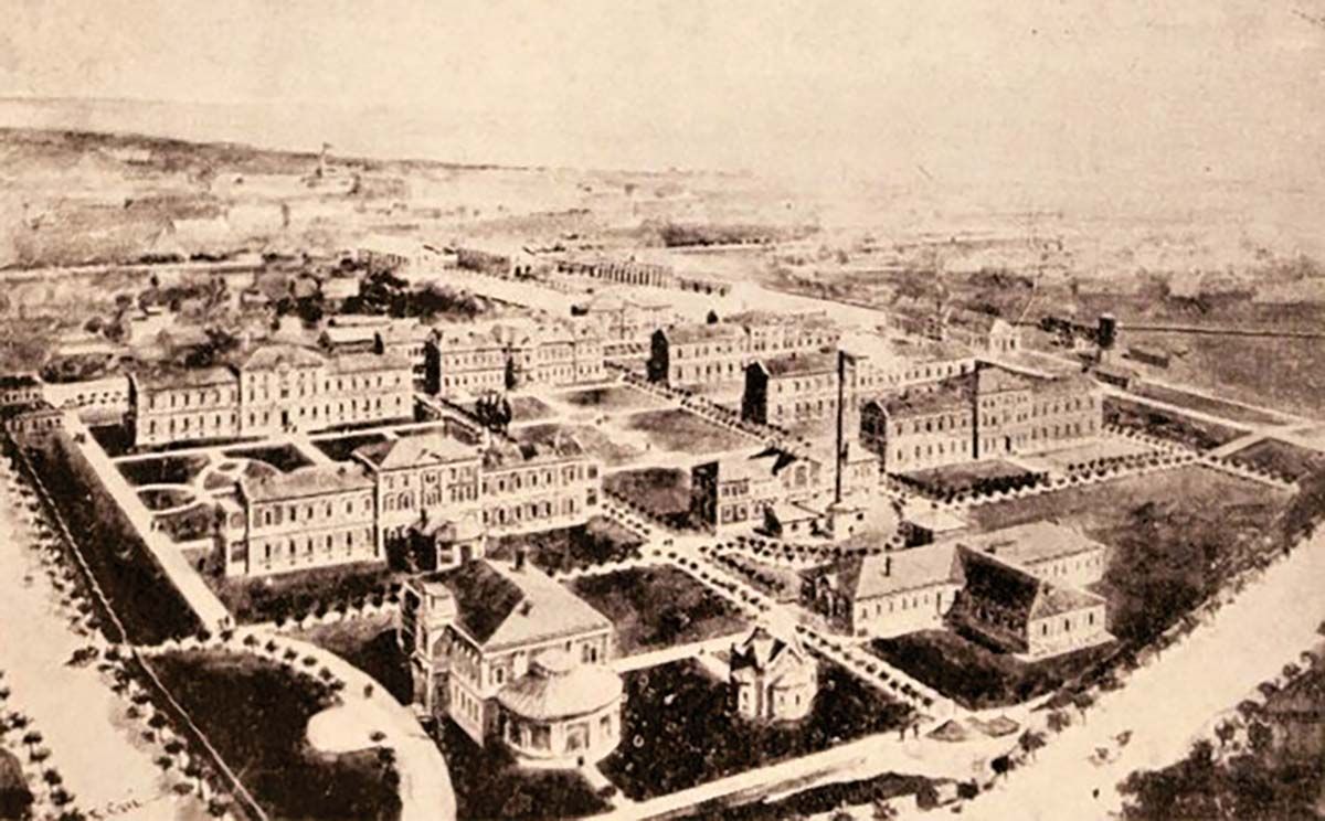 1-Spitalul-Militar-din-Bucuresti-în-1906