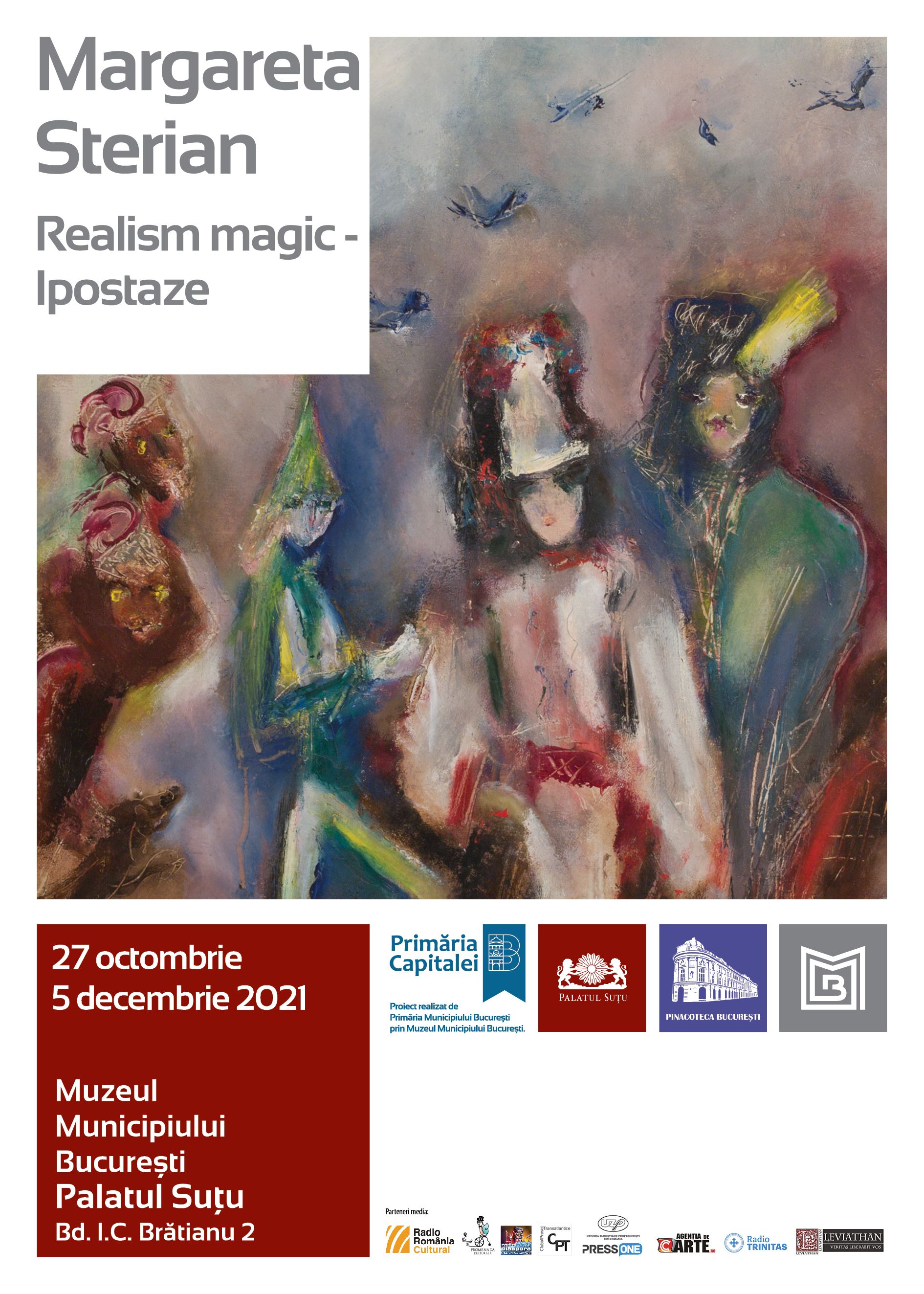 Expoziție la Palatul Suțu: „Margareta Sterian. Realism magic - Ipostaze”