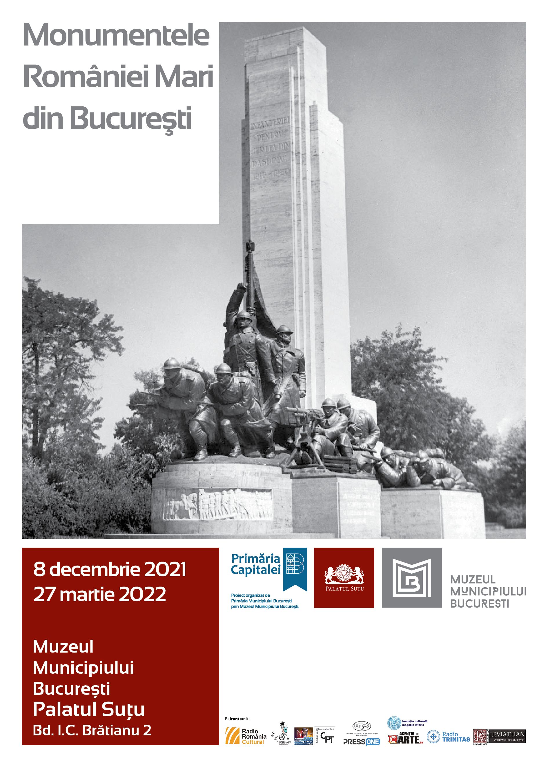 Expoziție la Palatul Suțu: Monumentele României Mari din Bucureşti