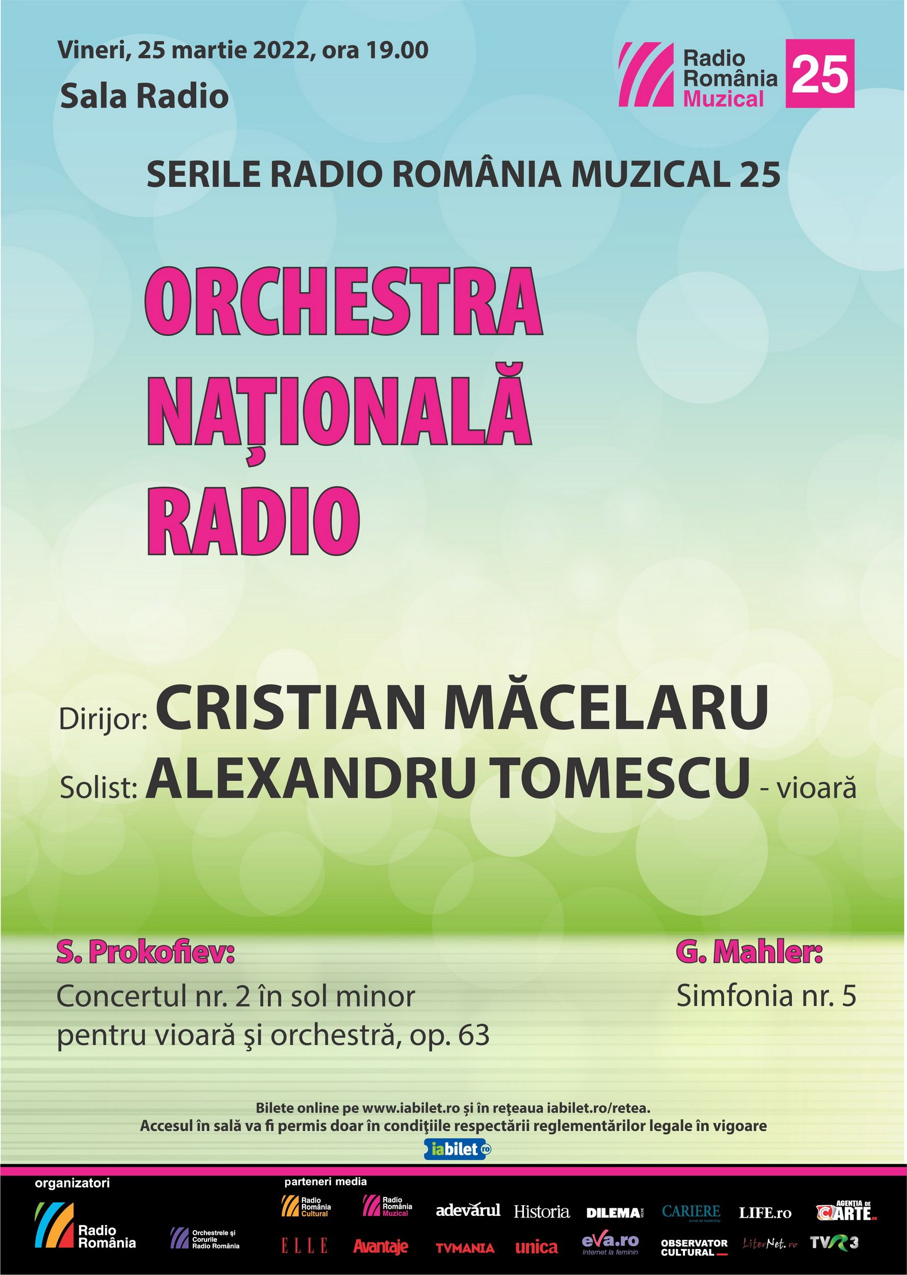 Radio România Muzical împlinește luna aceasta 25 de ani