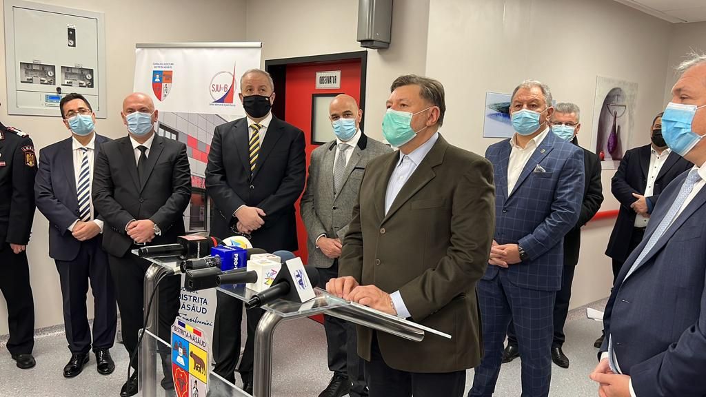 Alexandru Rafila inaugurare UPU spital Bistrita Nasaud (1)
