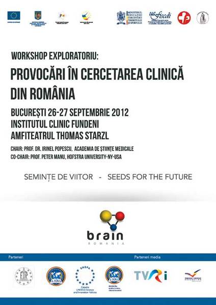 De la brain drain la brain networking - Diaspora şi prietenii ei în cercetarea clinică din România