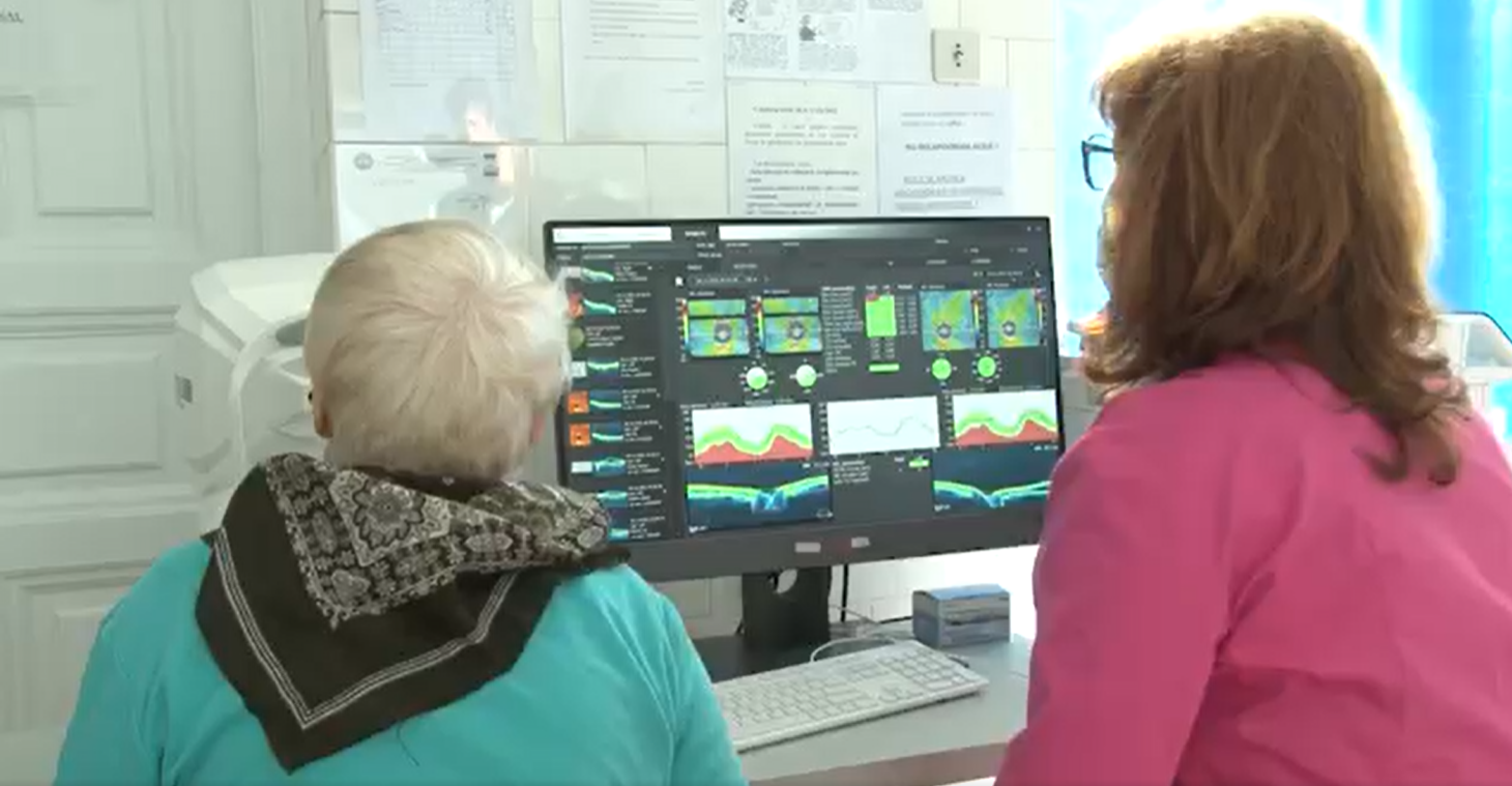 Tehnică modernă de investigare a ochiului, la Spitalul CF Timișoara