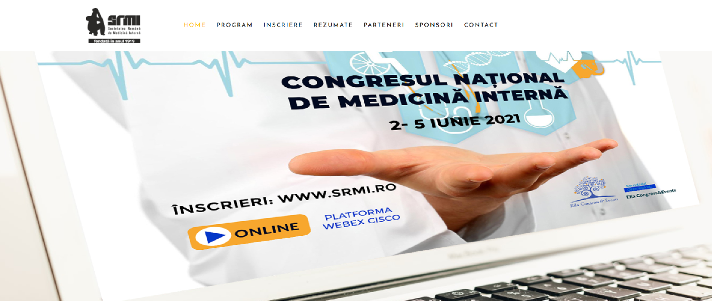 Congresul Național de Medicină Internă - 2-5 iunie, online