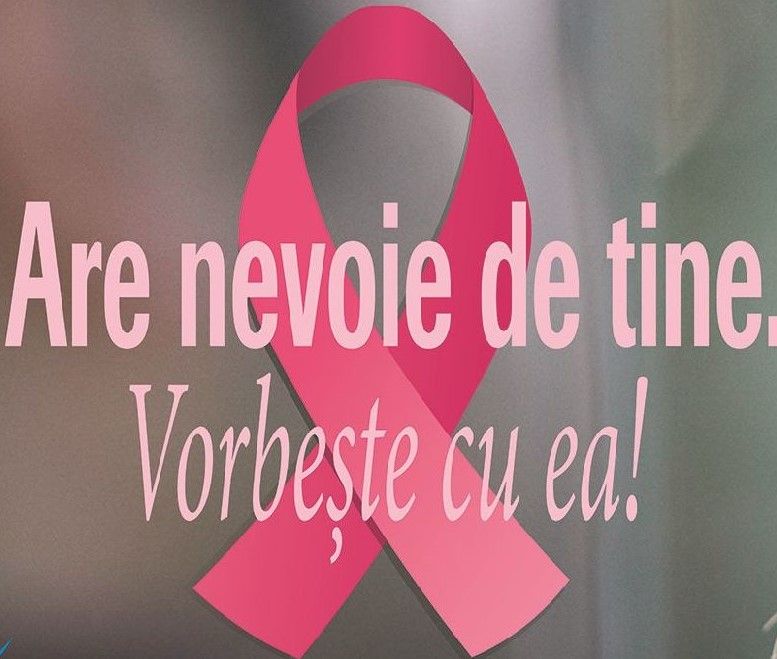 Lupta cu cancerul mamar pornește de la conștientizarea bolii