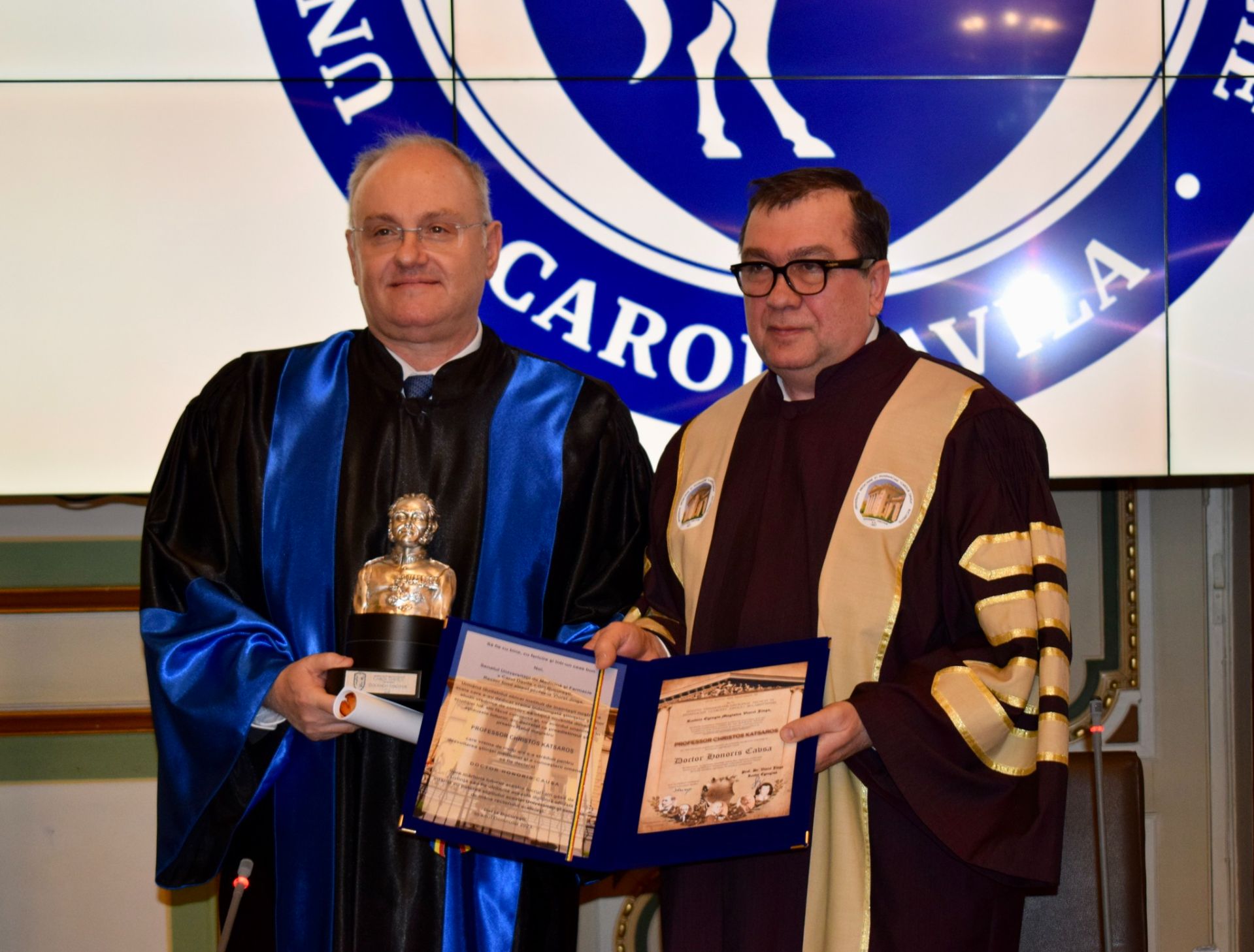 Christos Katsaros a primit titlul de Doctor Honoris Causa la UMF Bucuresti3