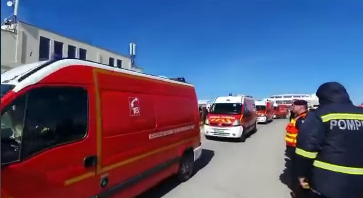 Franța a donat Ucrainei 27 de autospeciale de pompieri