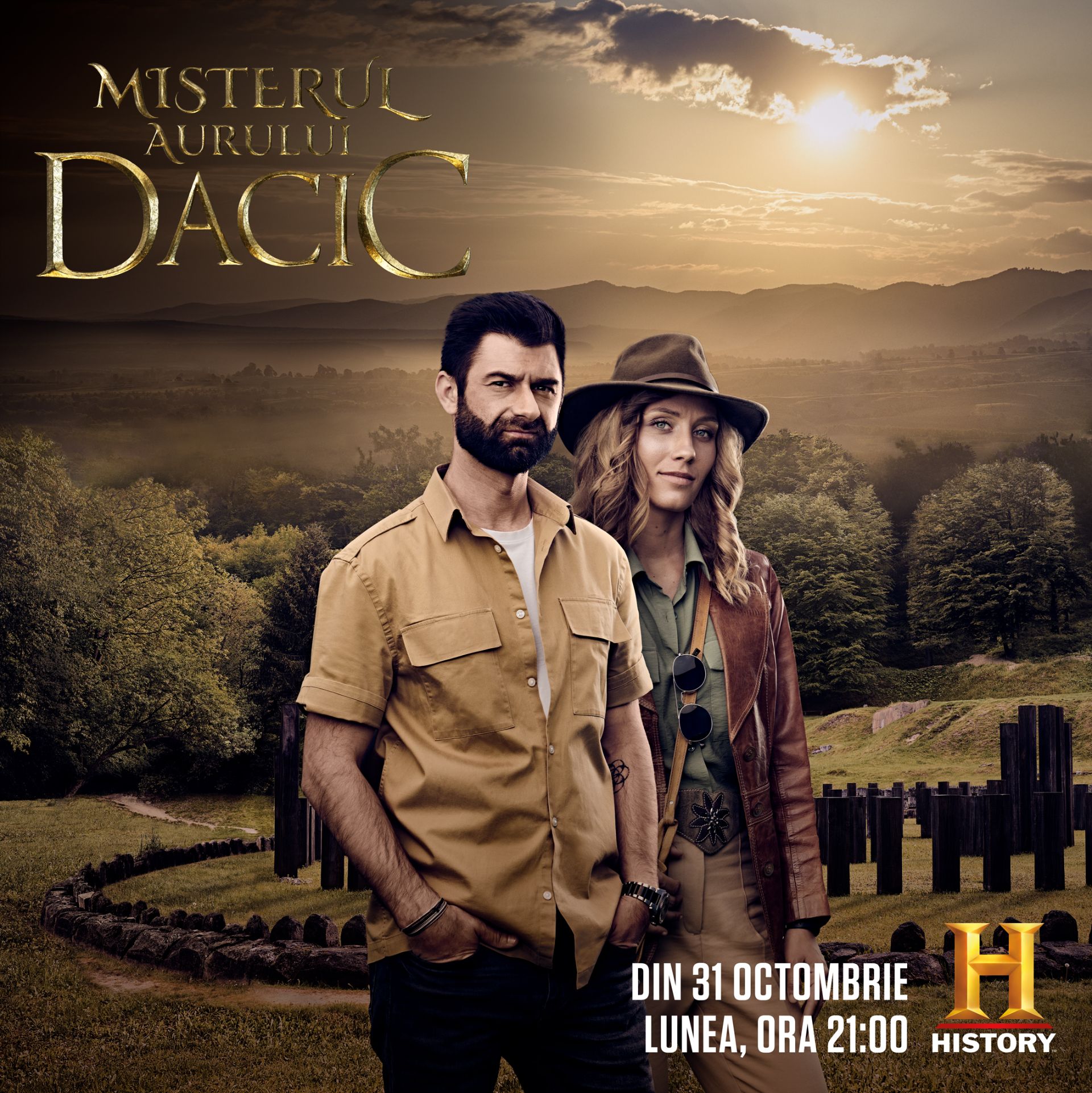 „Misterul aurului dacic”, prima producție românească la History Channel