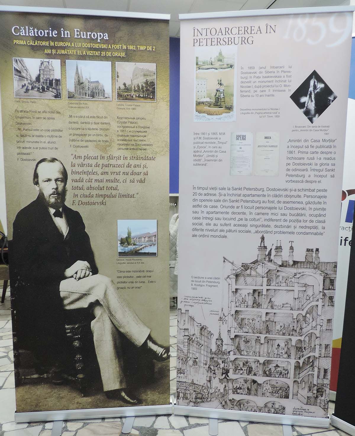 Expo documentara Dostoievski