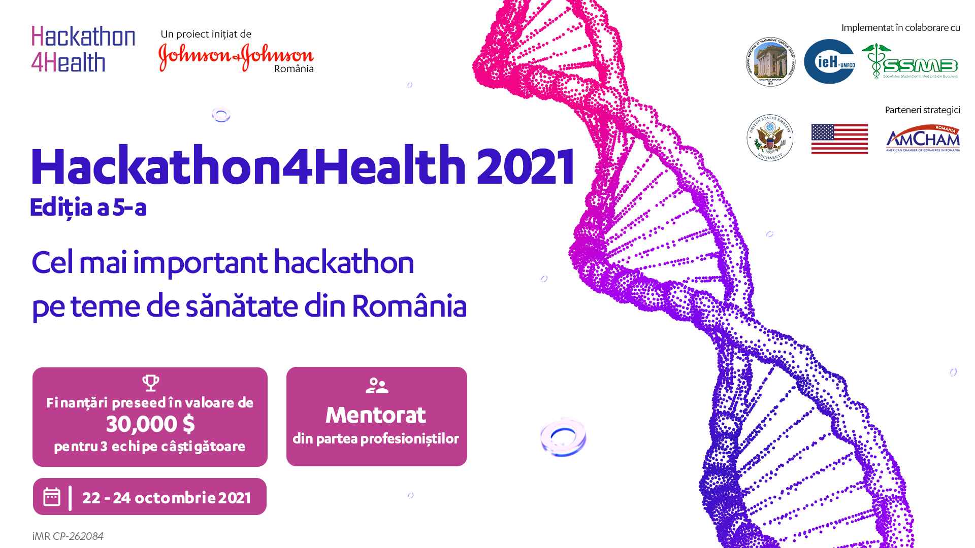 Hackathon4Health a ajuns la ediția a cincea: UMFCD, printre organizatori
