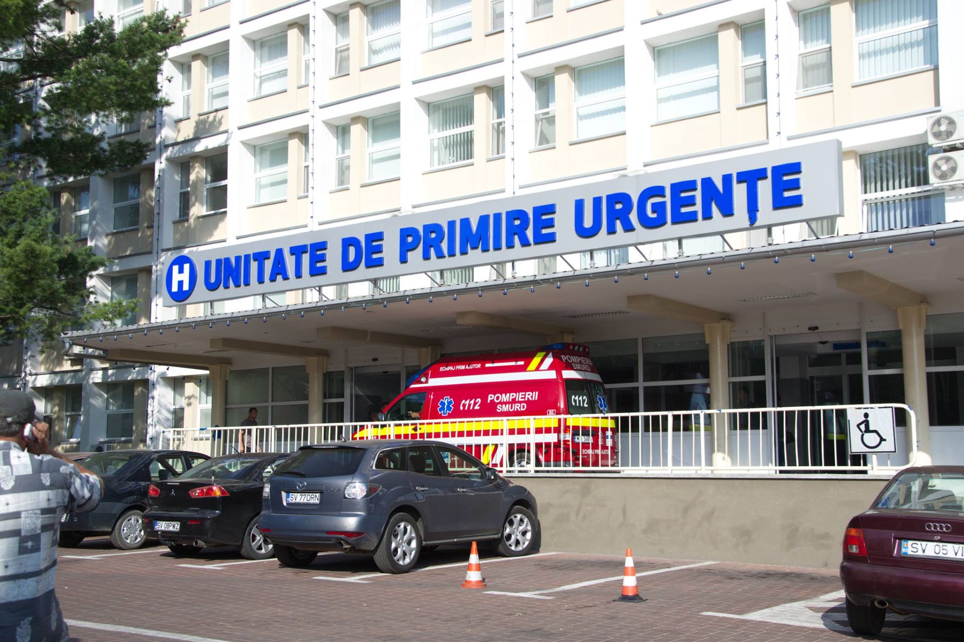 Incendiu la Spitalul Județean de Urgență Suceava