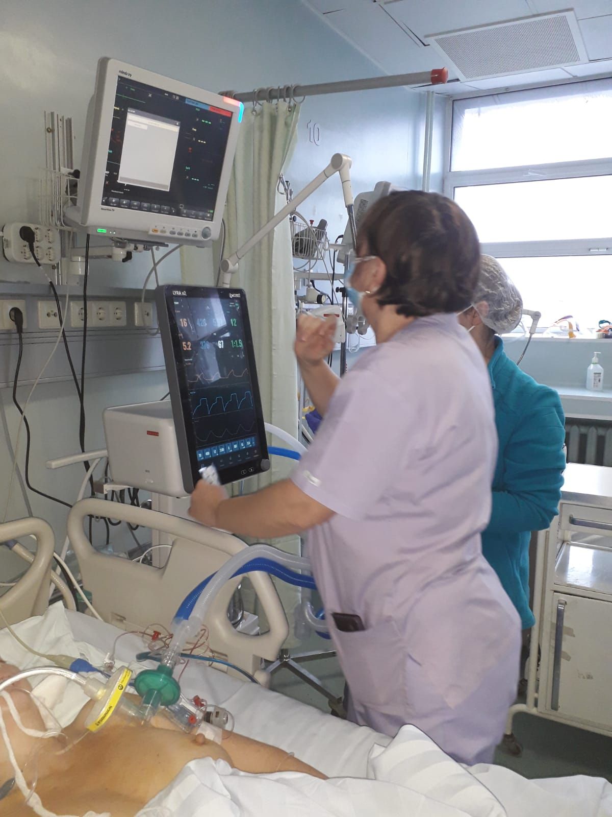 Institutul Inimii-donatie-aparateventilat