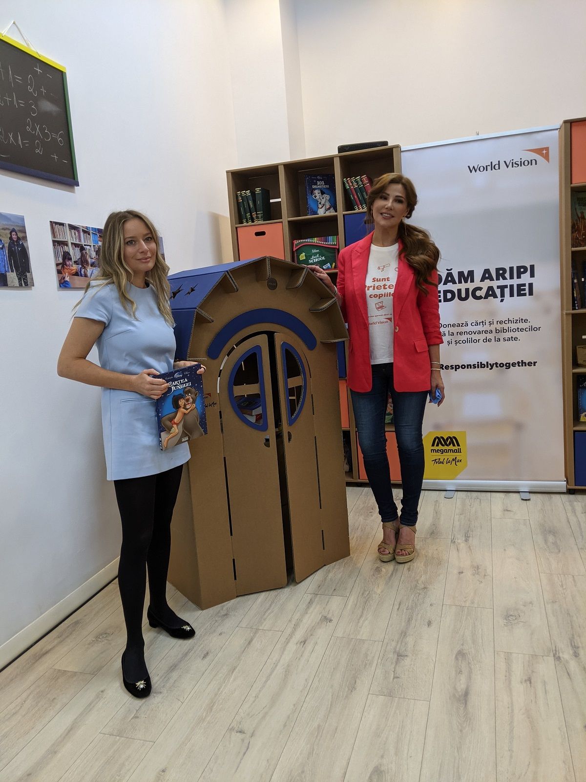 Laura Cosoi si dr Oana Cuzino