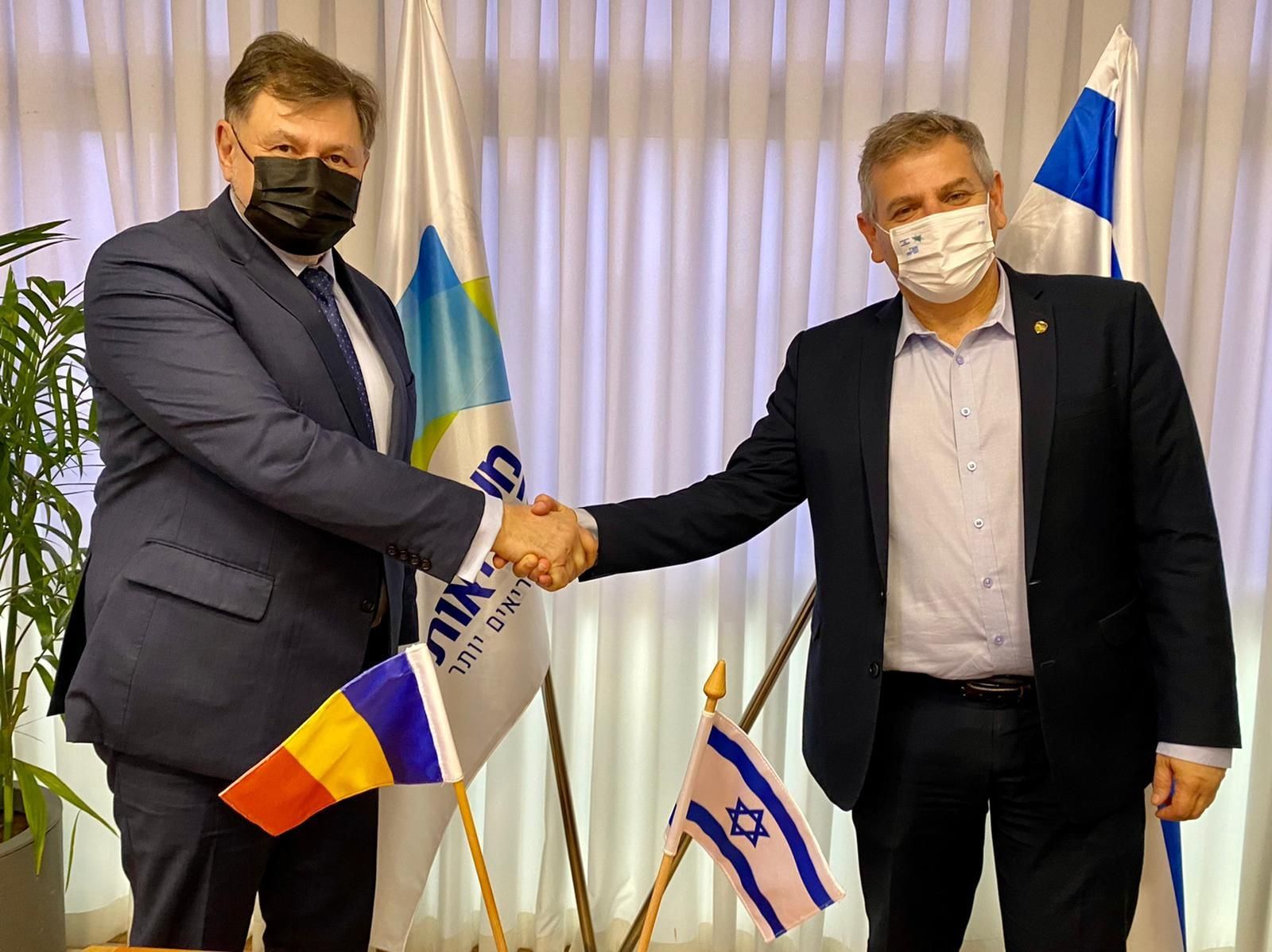 România și Israel vor încheia un acord bilateral în domeniul Sănătății