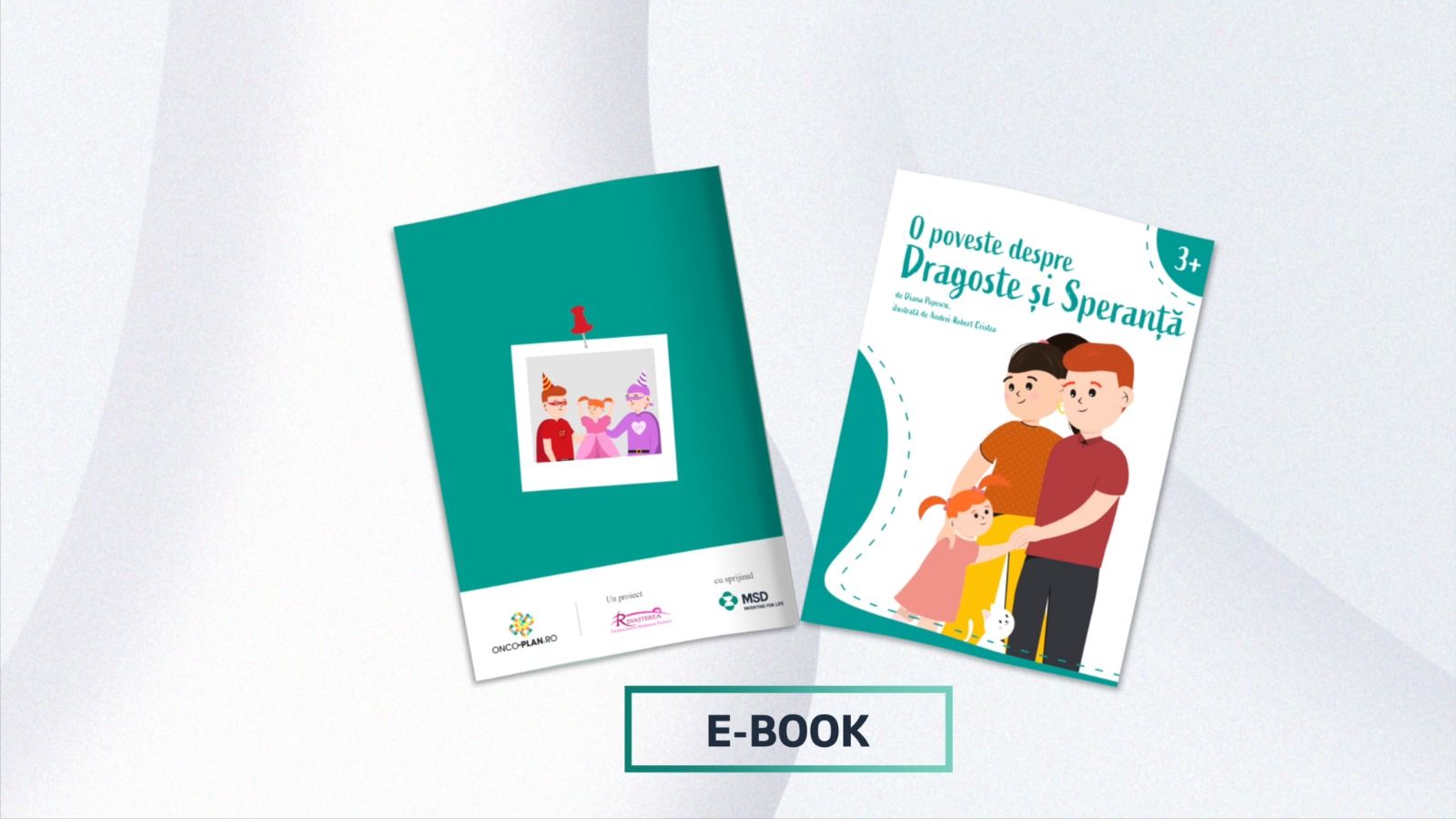Lansare: carte pentru copiii ai căror părinți sunt afectați de cancer