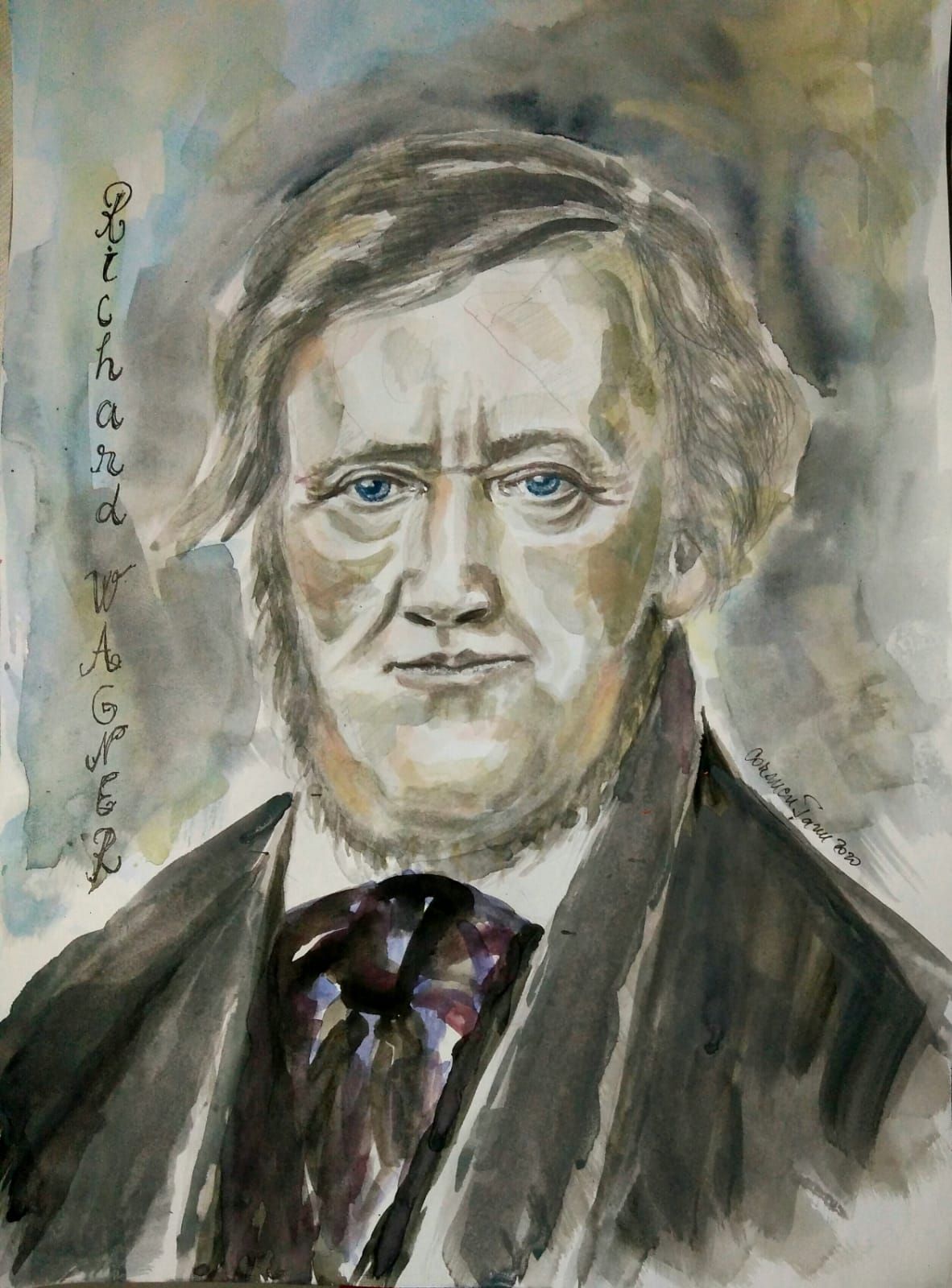 Portret Richard Wagner Carmen Țanu