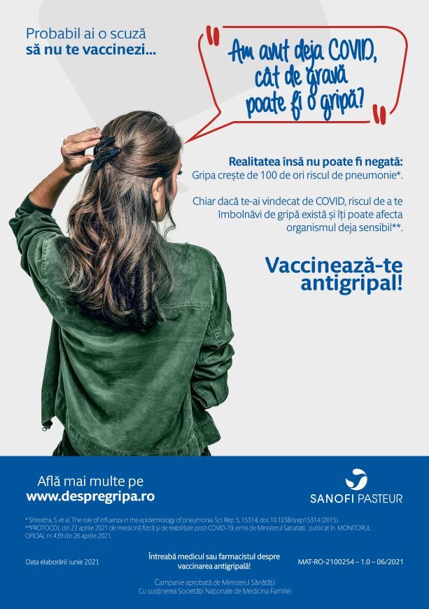 Poster campanie vaccinare antigripala 1