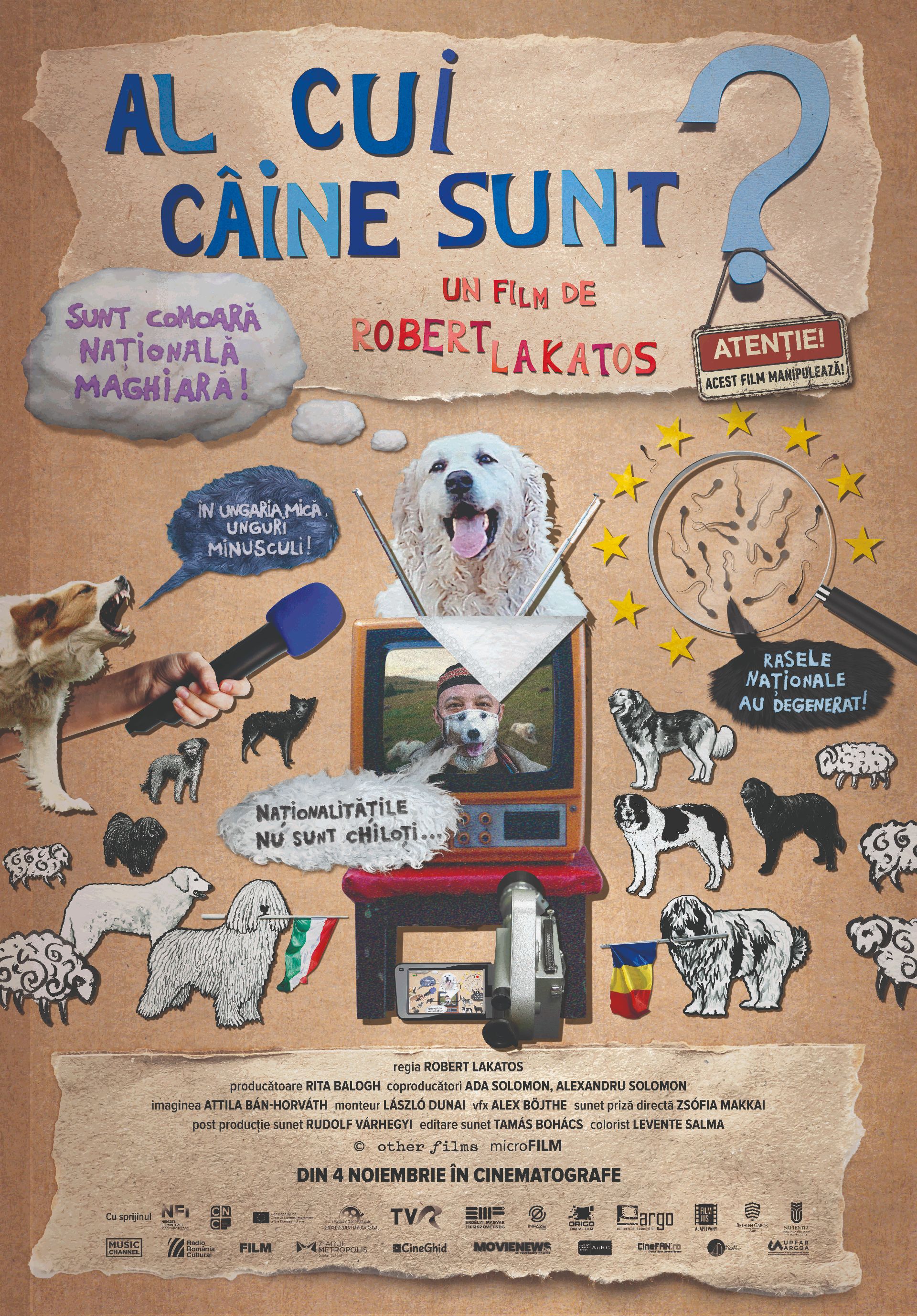 Documentarul „Al cui câine sunt?” va fi lansat în România în noiembrie