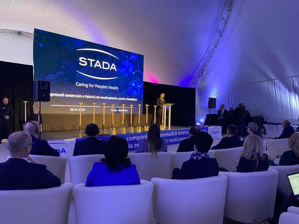 STADA România începe lucrările de construire a fabricii de medicamente de la Turda