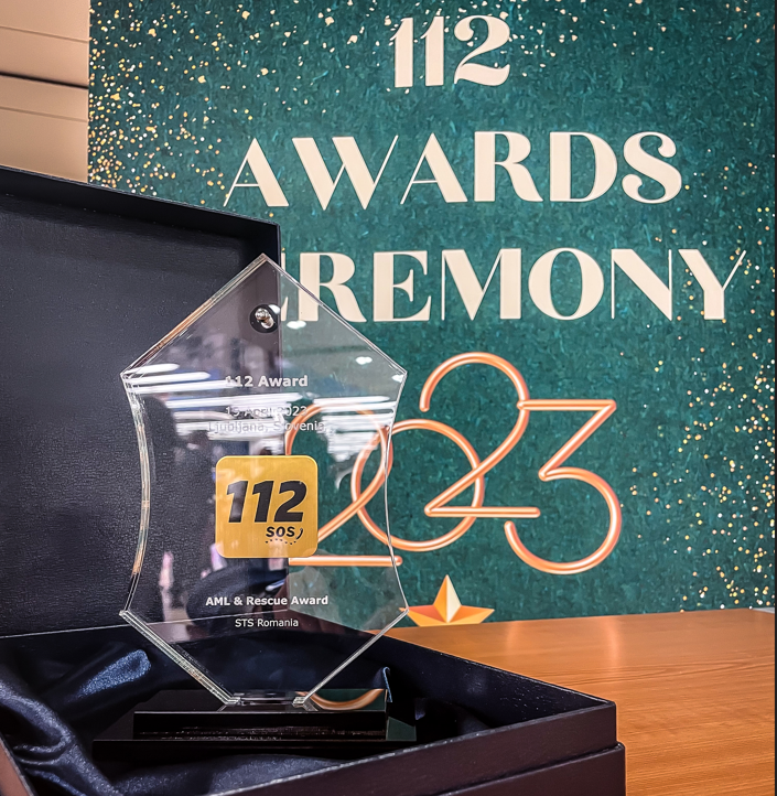 VIDEO: STS a primit premiul „AML & Rescue Award” la Gala Europeană 112