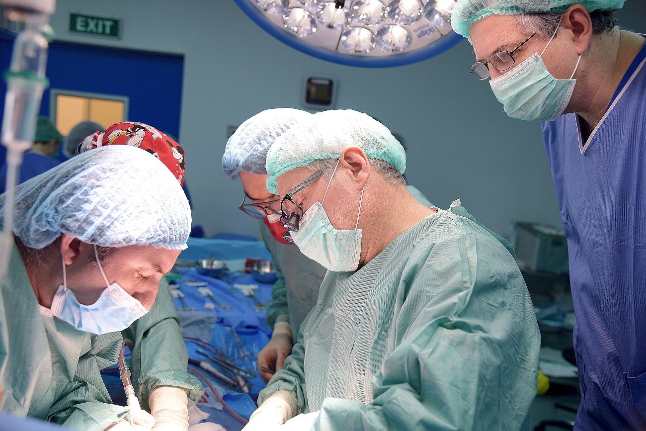 Primul transplant hepatic  într-un spital privat din România