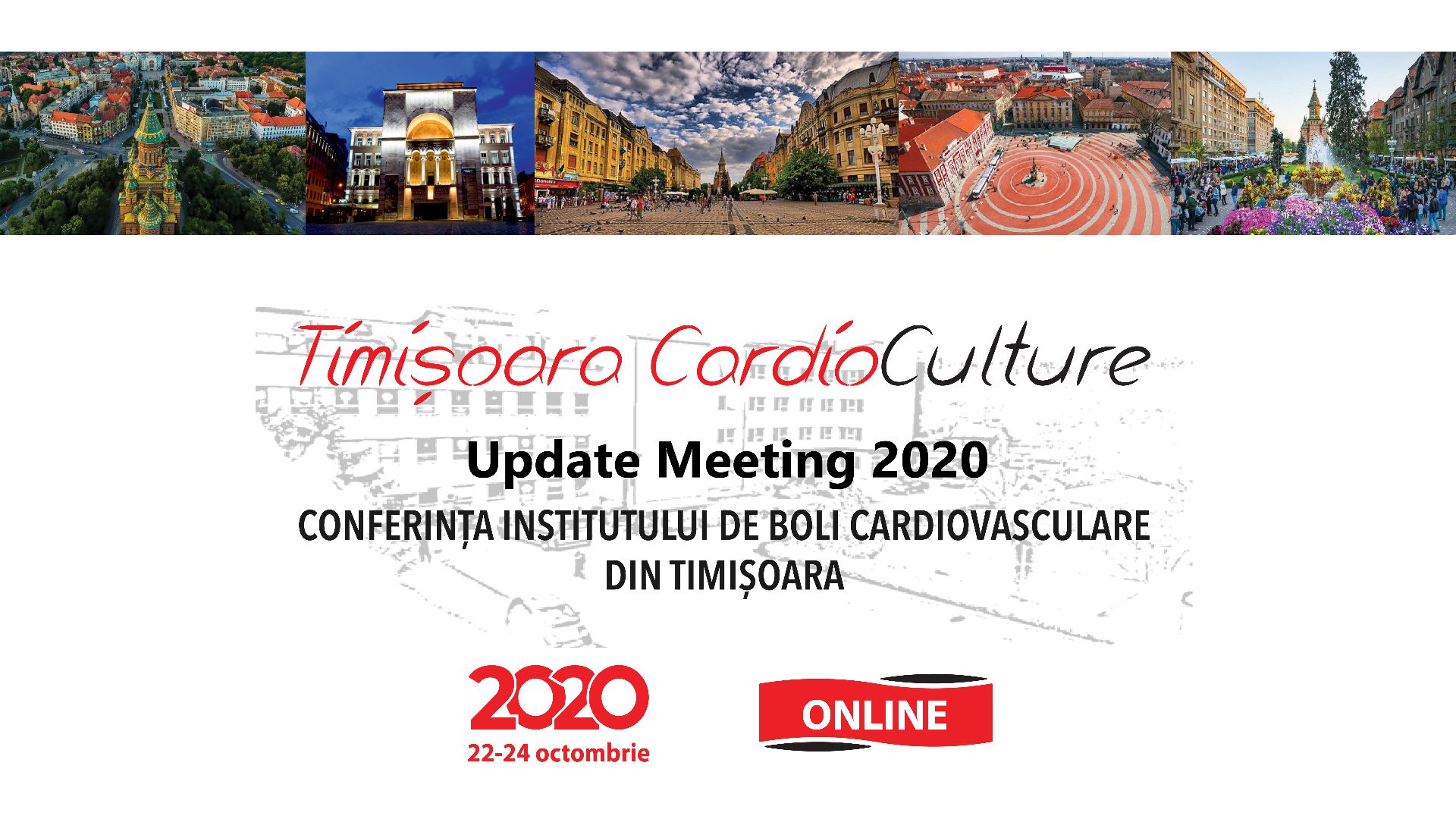 Conferința Timișoara CardioCulture are loc între 22 și 24 octombrie – Unde vă puteți înscrie