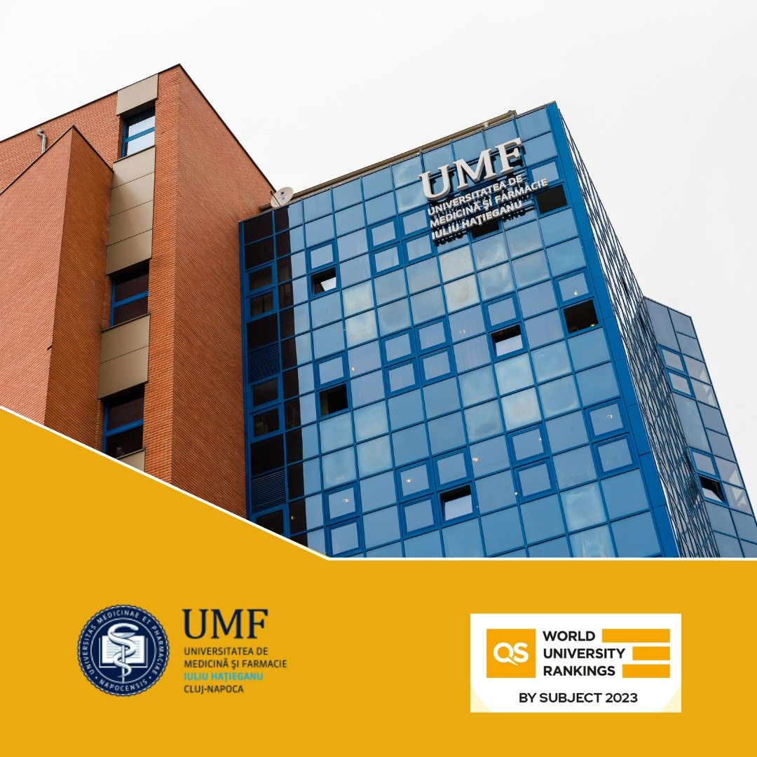 UMF Cluj-Napoca, în clasamentul QS World University Rankings by Subject 2023