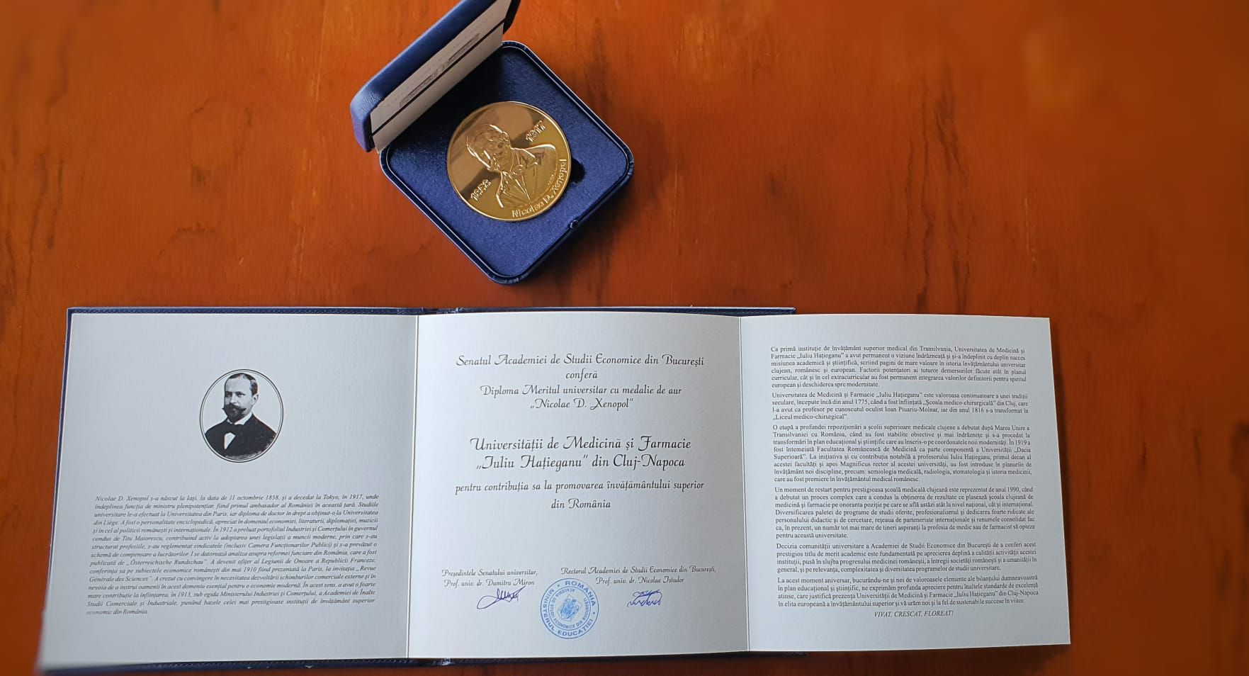 UMF Cluj-Napoca, premiată pentru promovarea valorilor învățământului superior