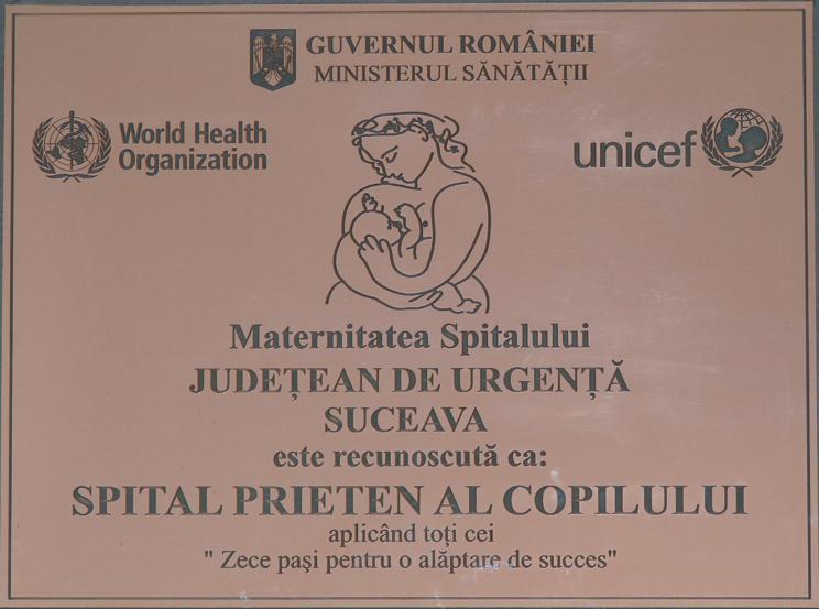 Prietenii copiilor, la Maternitatea Suceava