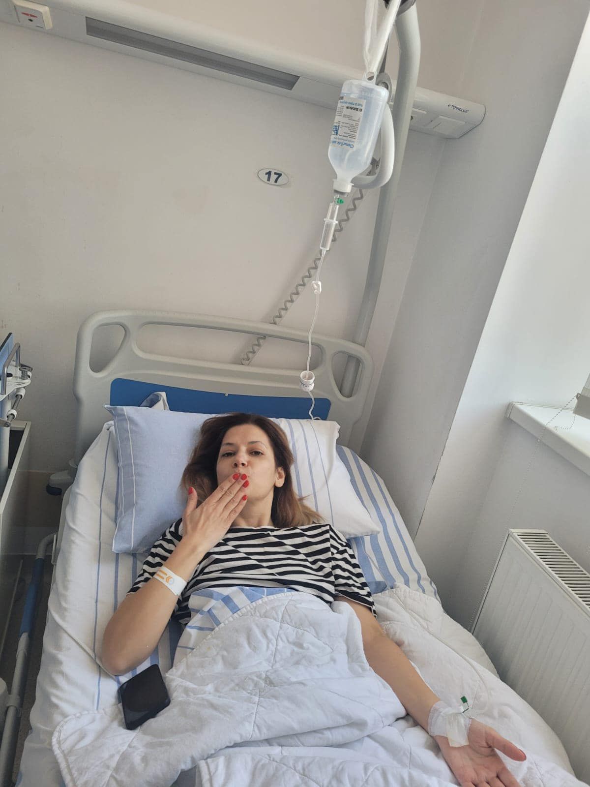 Amalia Enache mulțumește personalului medical de la SUUB și serviciului de Ambulanță București
