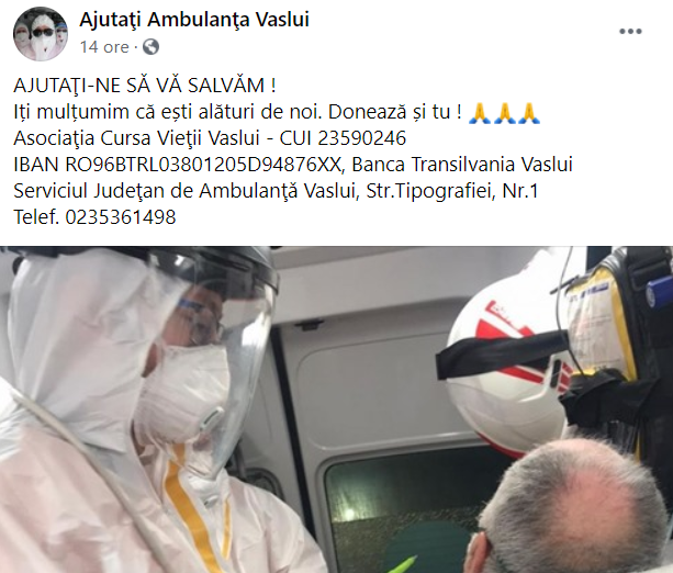 ambulanta Vaslui campanie