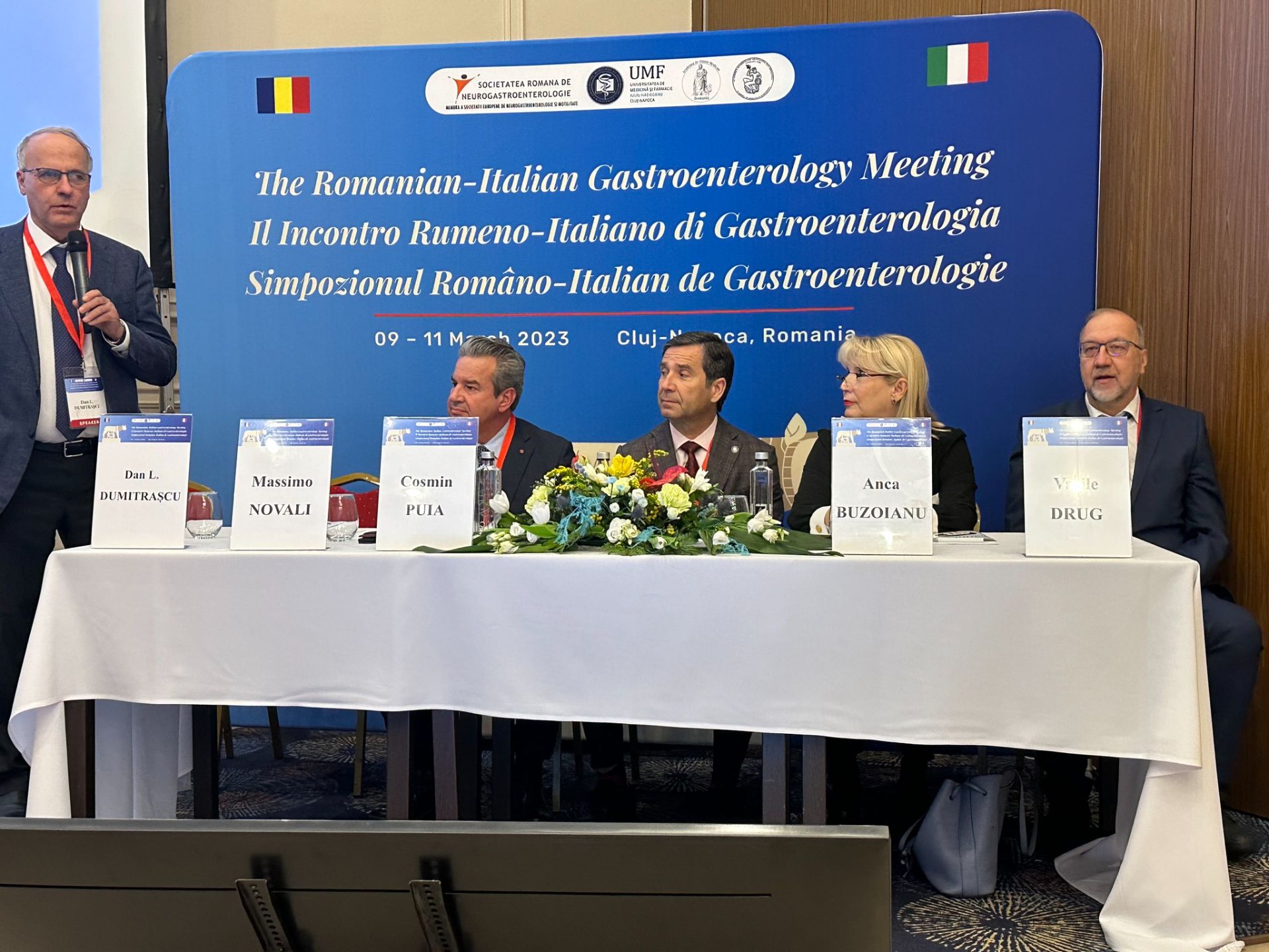 Rectorul Anca Dana Buzoianu a participat la Simpozionul Româno-Italian de Gastroenterologie