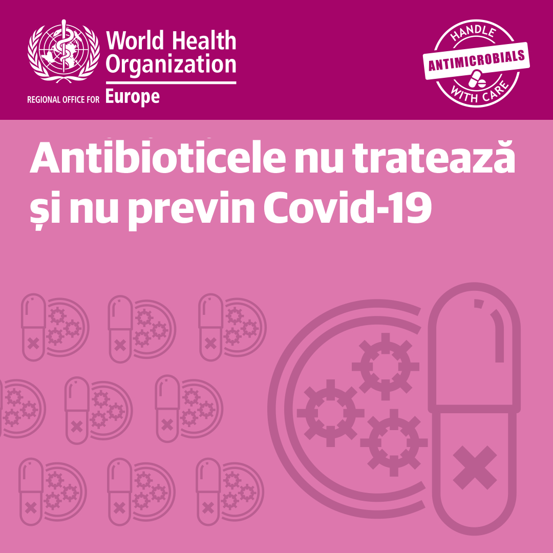 antibioticele nu previn covid