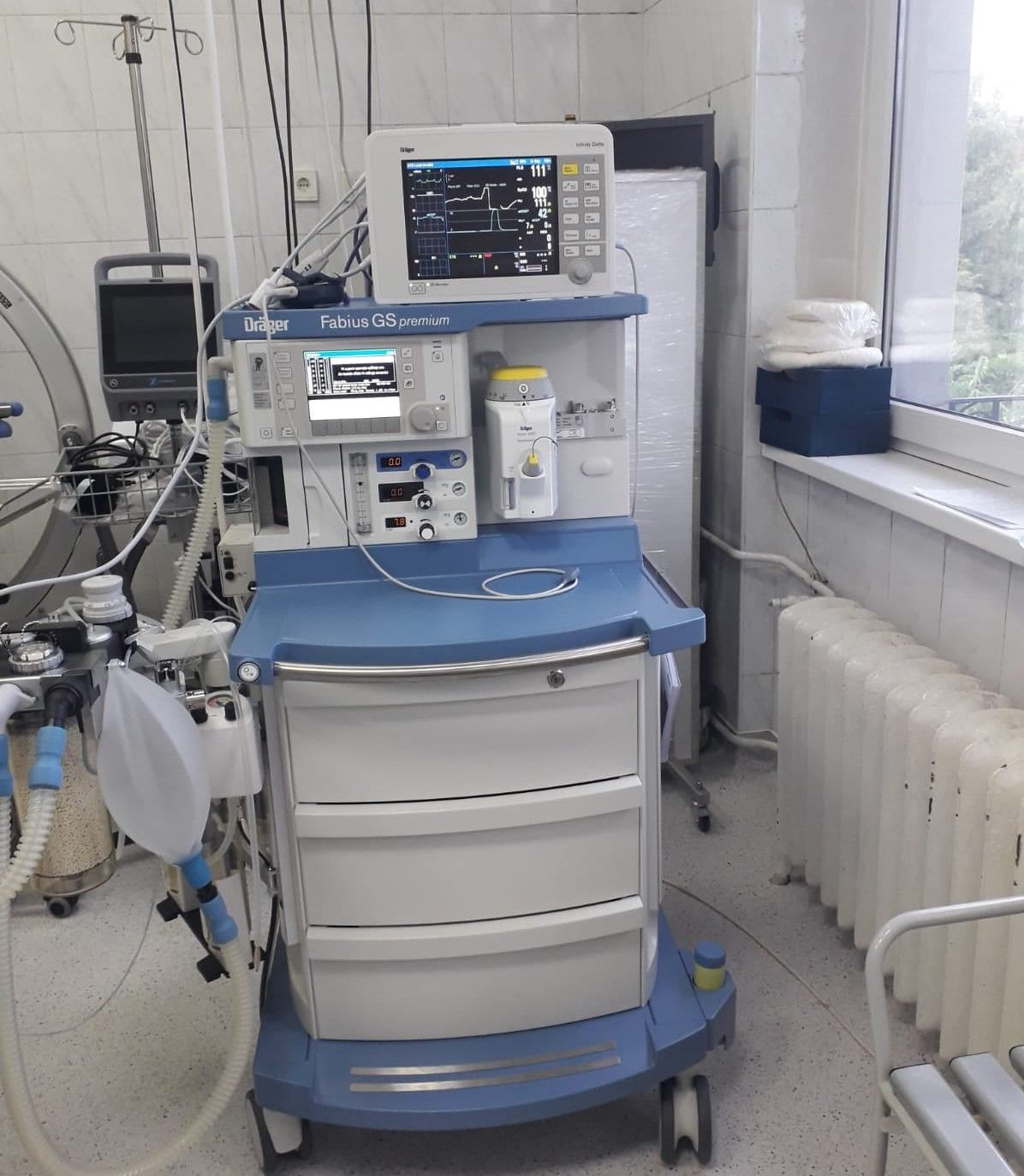 Aparat de anestezie performant, pus în funcțiune la Spitalul de Copii din Cluj
