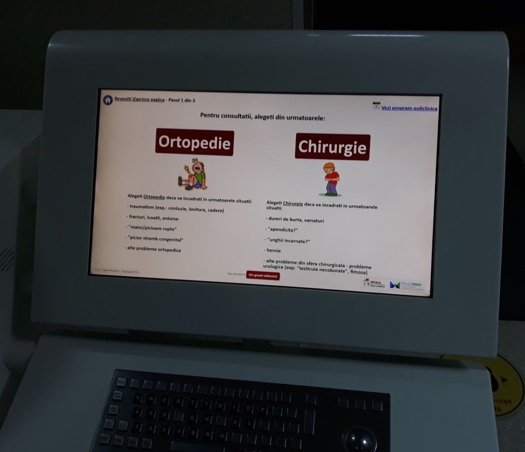 Primul sistem informatic destinat gestionării pacienților, la Spitalul „Grigore Alexandrescu”