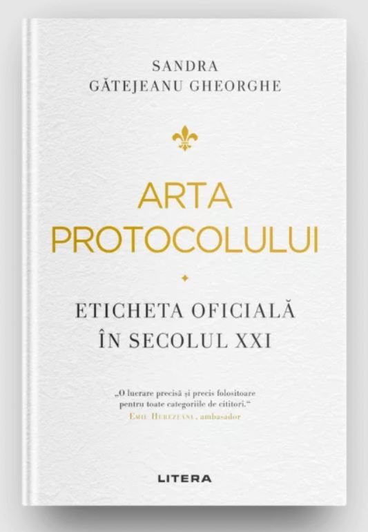 Volum despre arta protocolului, lansat recent la București