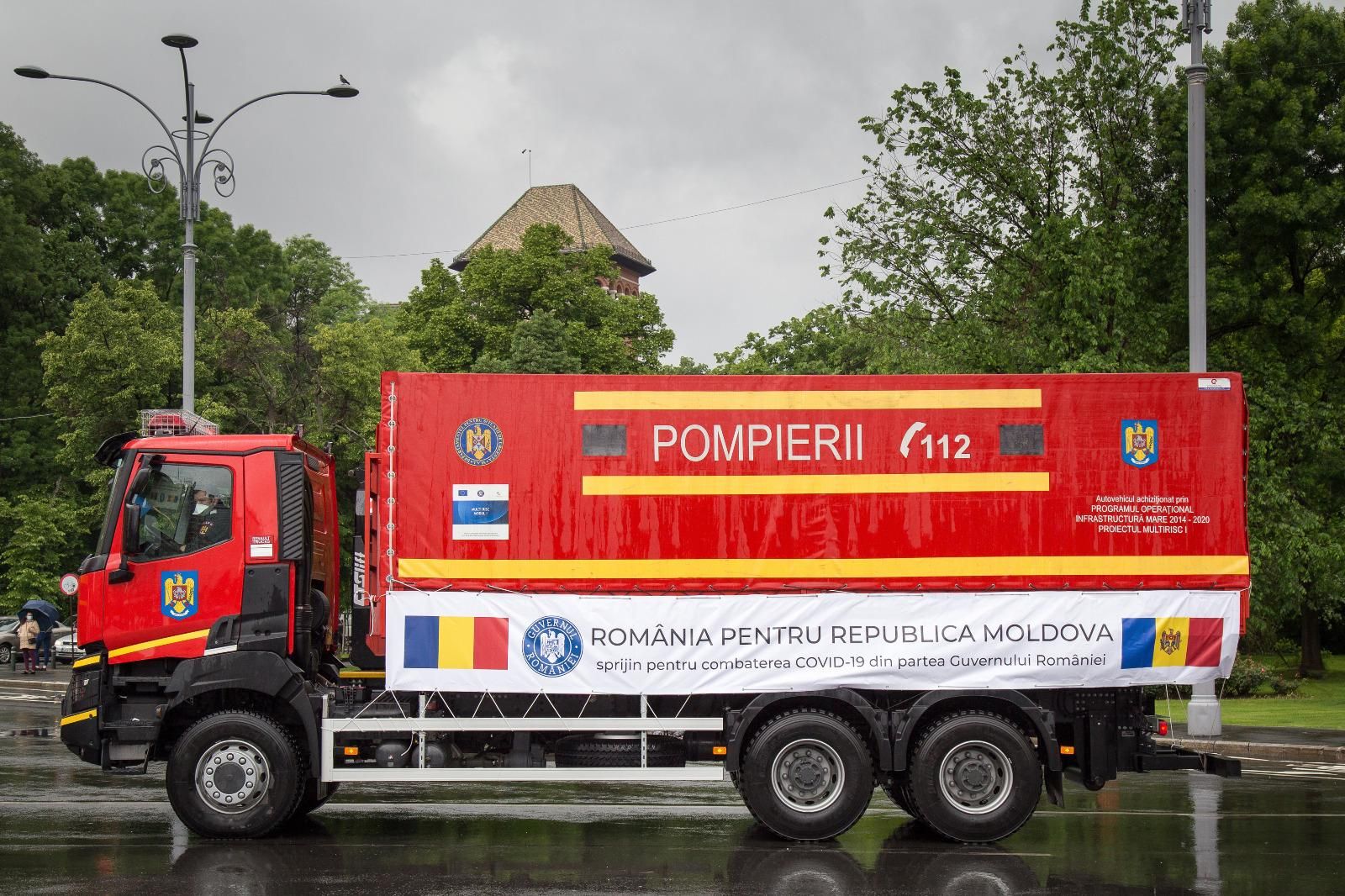 România trimite Republicii Moldova 20 de camioane cu medicamente