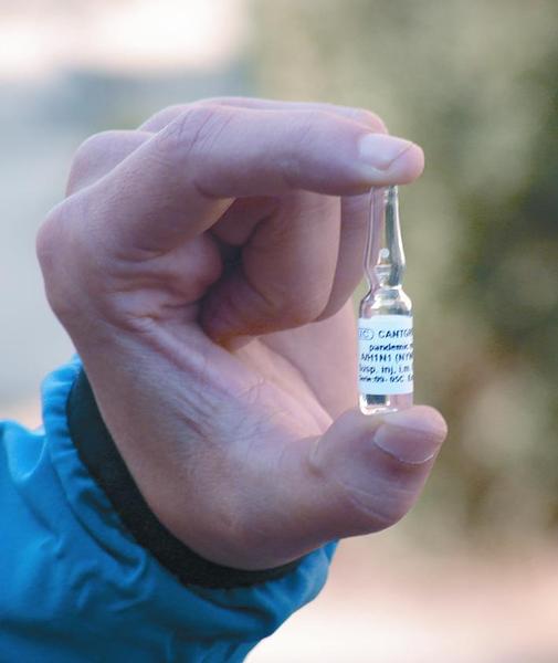 Vaccinul pandemic Cantgrip transmis în teritoriu