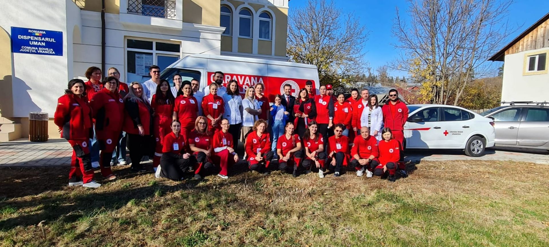 500 de consultații gratuite în cadrul Caravanei de Bine a Crucii Roșii Române