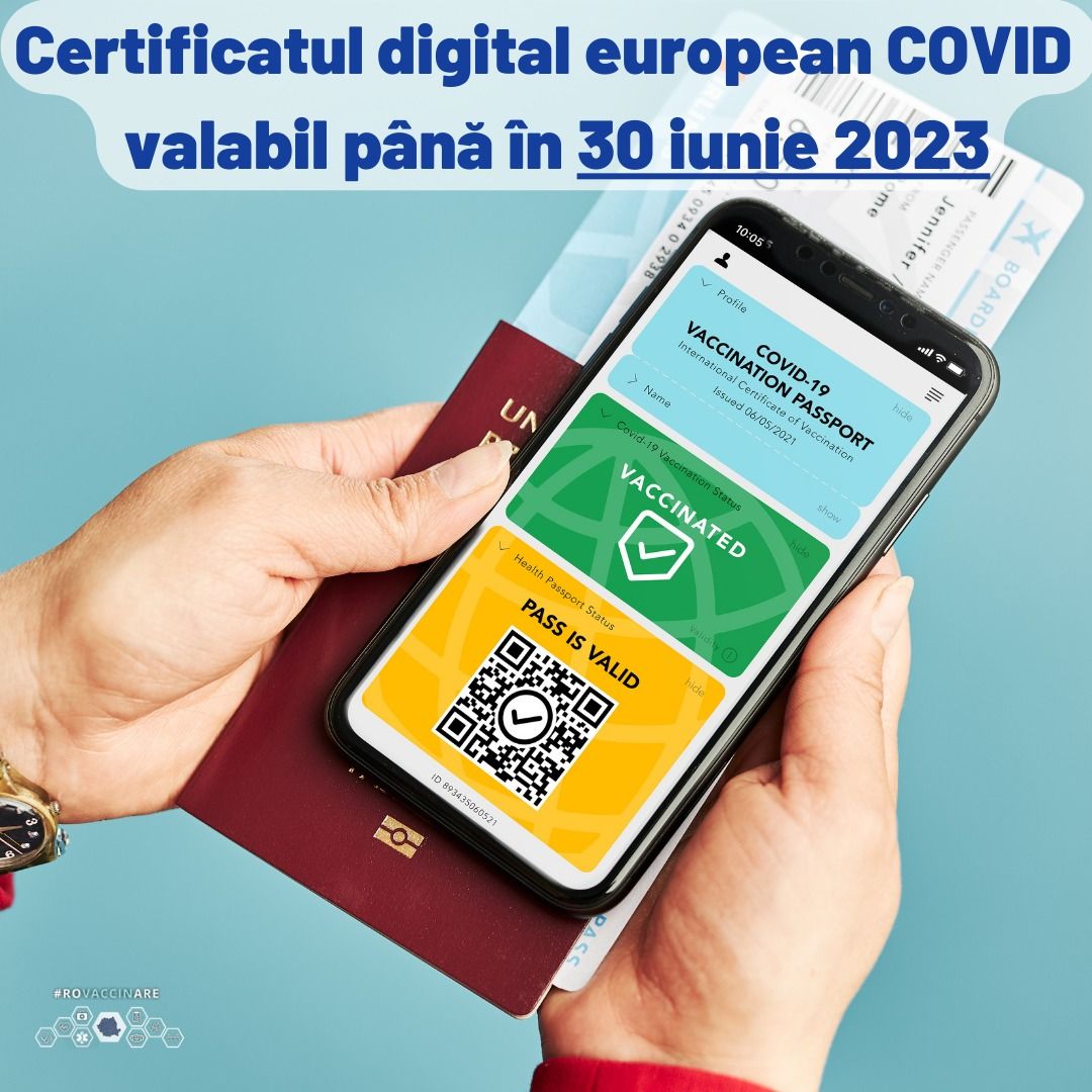 Parlamentul European prelungește valabilitatea certificatului COVID
