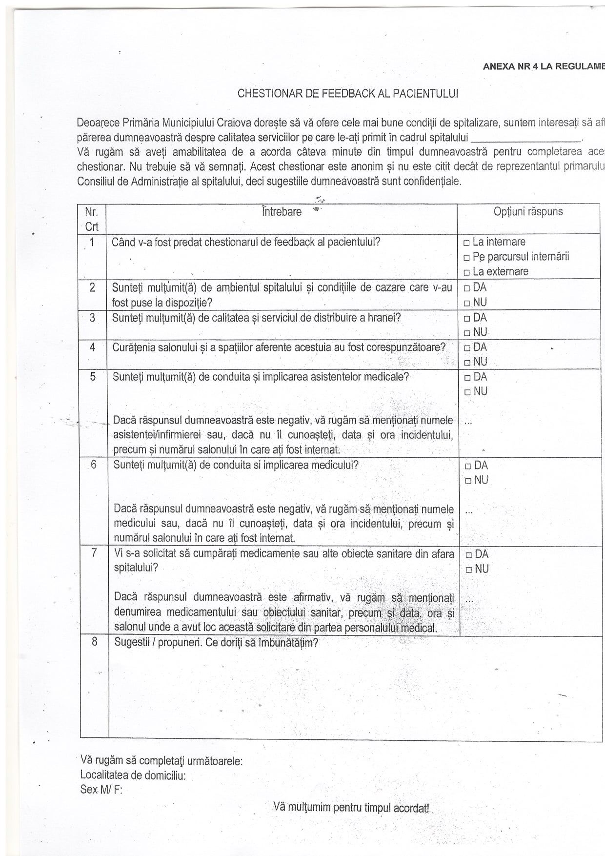 chestionar