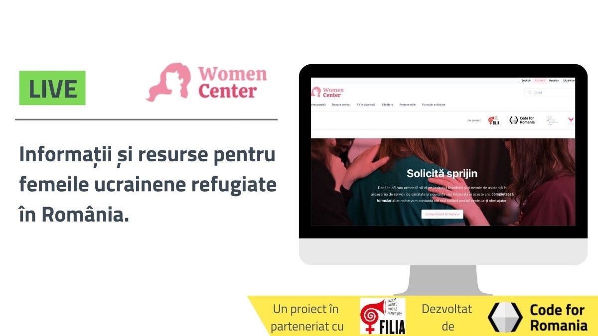 Code for Romania: soluție online pentru femeile refugiate ucrainene
